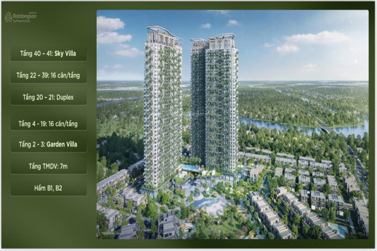 Căn hộ 1 phòng ngủ Eco Retreat 38m2 1PN 1WC Sky Retreat, Quỹ hàng ưu tiên