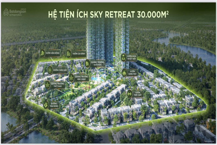Căn hộ 1 phòng ngủ Eco Retreat 38m2 1PN 1WC Sky Retreat, Quỹ hàng ưu tiên