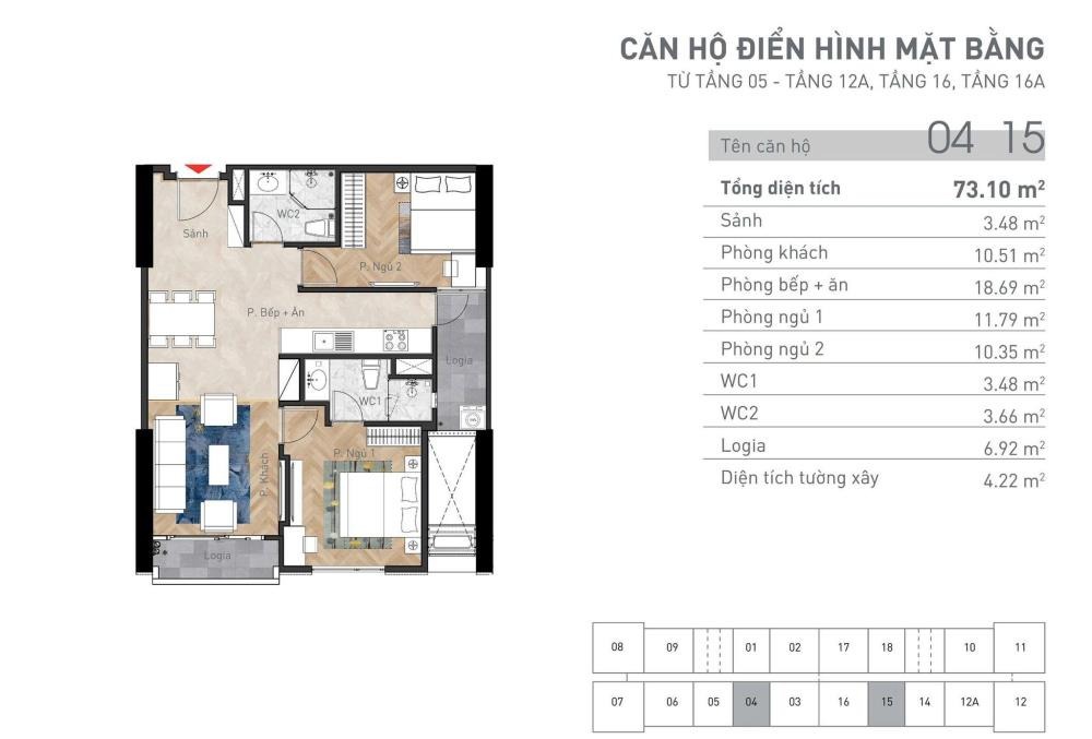 Cắt Lỗ Sâu Căn 2PN 73m2 Viha Leciva Nguyễn Tuân - Giá Tốt Nhất!