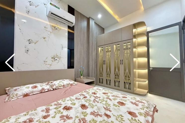 Nhà 3 tầng kiệt oto đỗ trước nhà Thái Thị Bôi