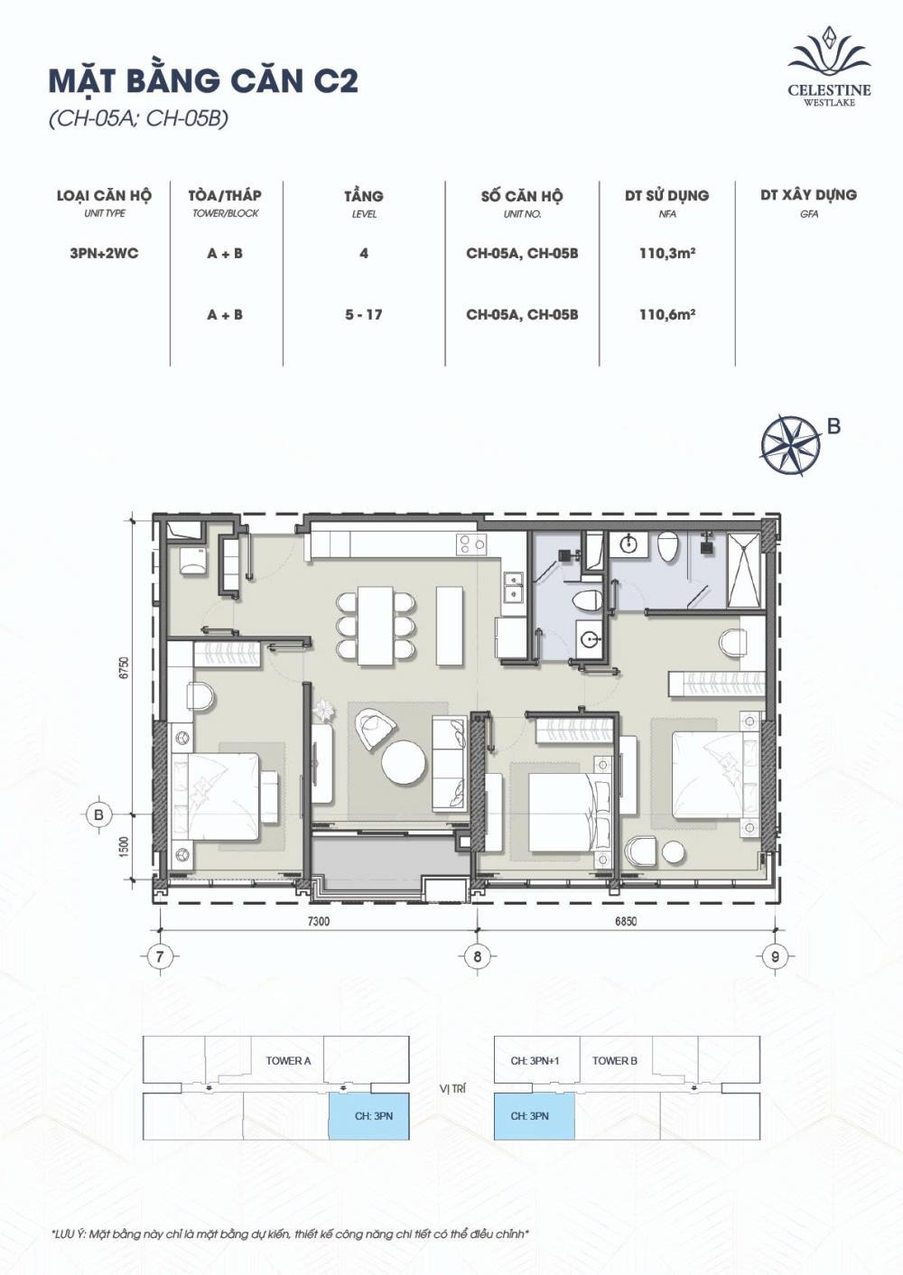 Mở Bán Căn Hộ Celestine Westlake View Hồ Tây - Siêu Phẩm Tây Hồ