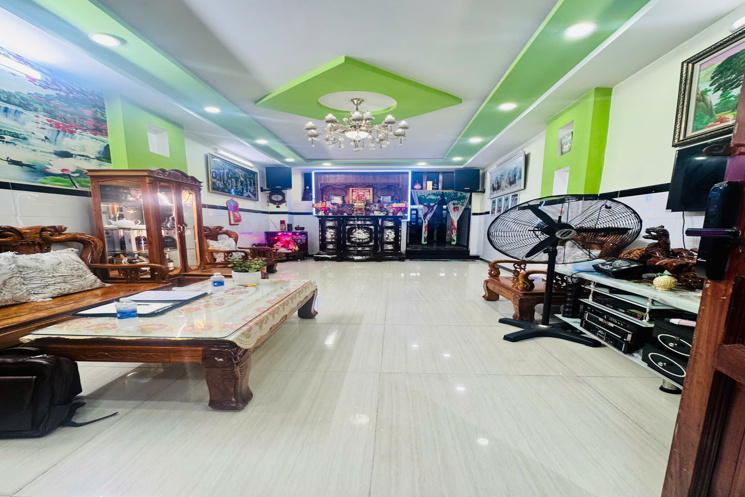 BÁN NHÀ 4 TẦNG - KDC BÌNH HƯNG BÌNH CHÁNH - VỊ TRÍ KINH DOANH - 96M2 - GIÁ 12.9 TỶ