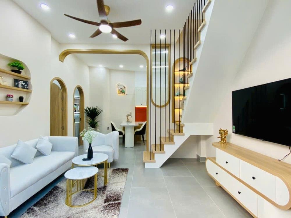 Nhà Mới 2 Tầng, Nở Hậu Gò Vấp - Giảm Giá 90TR - Pháp Lý Chiếu Soi