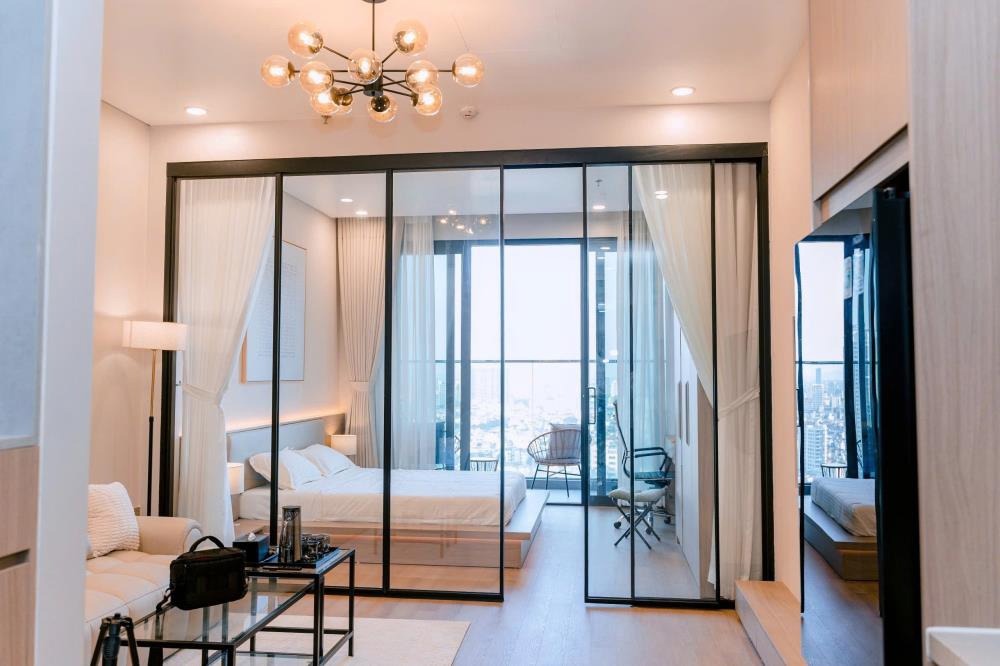 Cho Thuê Căn Studio Lancaster Luminaire Hà Nội - View Đẹp, Full Nội Thất
