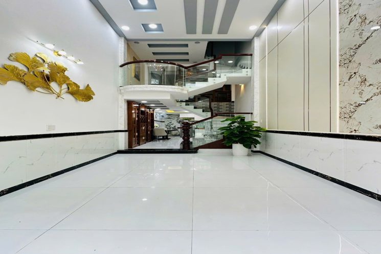 Chỉ 6 Tỷ có Ngay Nhà 5 Tầng 5PN 5WC Đường Xe Hơi Phan Huy Ích Tân Bình