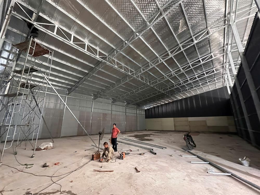 Cho Thuê Kho Xưởng 450m2 Mặt Tiền Đại Lộ Thăng Long - An Khánh