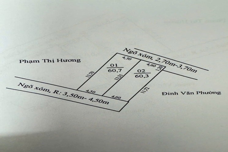 1,07 tỷ 60,7m2 Đoan Xá 3 – Đoàn Xá – Kiến Thụy Zalo 0567222555
