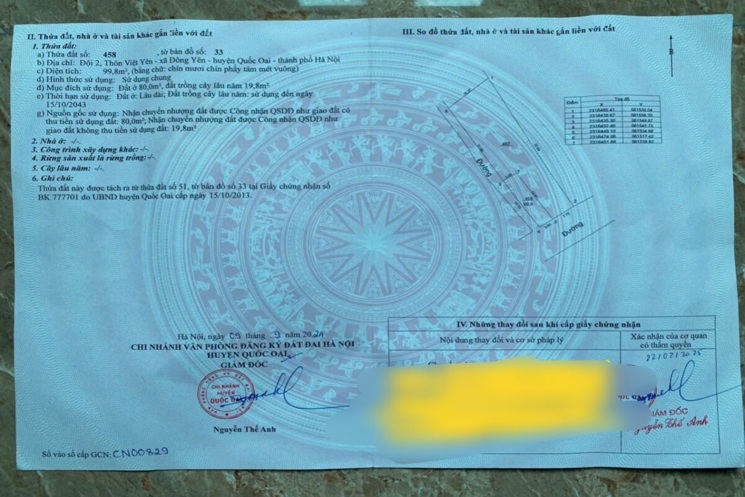 SIÊU PHẨM TRỤC CHÍNH KINH DOANH 99,8M TẠI ĐÔNG YÊN-QUỐC OAI-HÀ NỘI SIÊU PHẨM TRỤC CHÍNH KINH DOANH 99,8M TẠI ĐÔNG YÊN-QUỐC OAI-HÀ NỘI