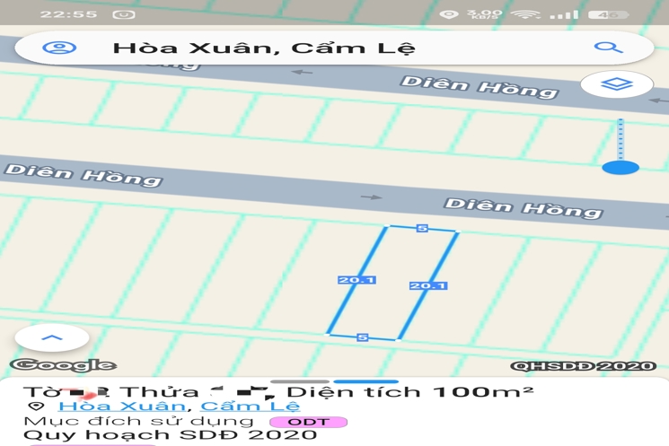 GIÁ TỐT CHỈ 5,7 TỶ – LÔ ĐẤT MẶT TIỀN ĐƯỜNG 33M, KĐT SINH THÁI HÒA XUÂN