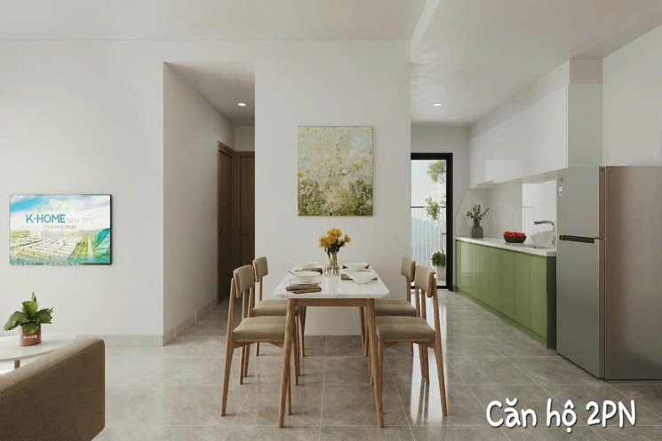 Căn Hộ 2pn – 70m² K-Home, Chuẩn Singapore, Giá Chỉ 1,55 Tỷ