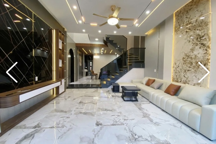 Nhà 3 tầng mới đẹp mặt tiền Lỗ Giáng 24 . DT:100m