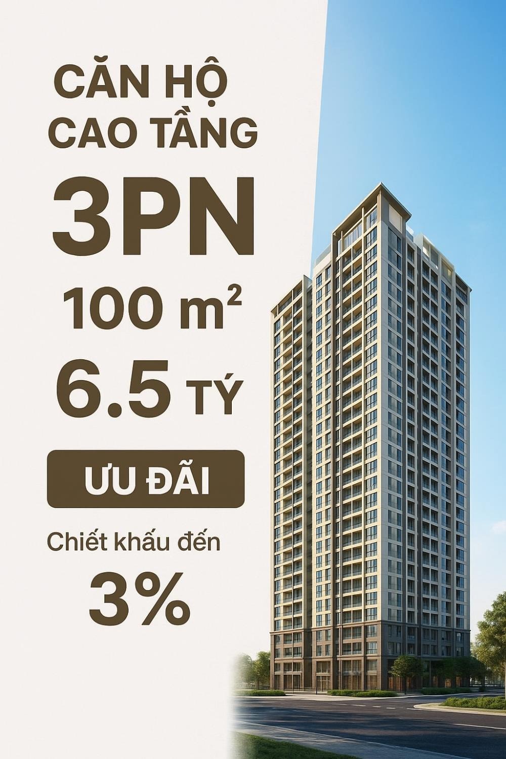 Căn Hộ Cao Cấp 3PN, 100m² - Bảng Giá Mới Nhất, Booking Ngay!