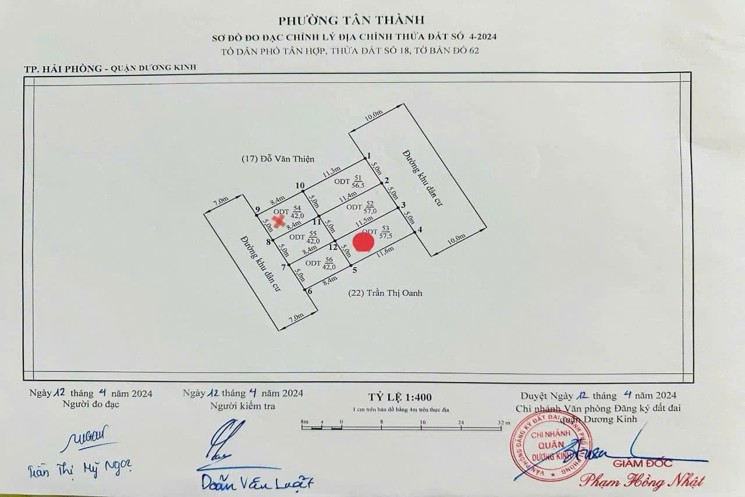 1.x tỷ – Đất đẹp ngõ 81 Tân Thành, Dương Kinh, Hải Phòng
Liên hệ: Zalo 0567222555