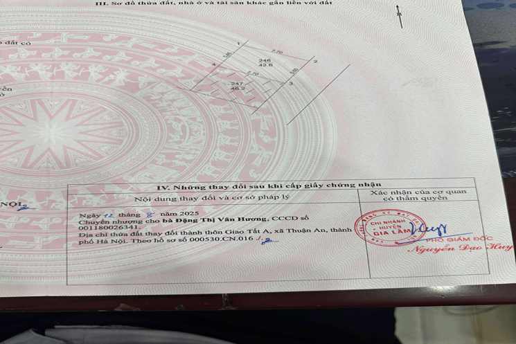 BÁN ĐẤT MẶT ĐƯỜNG GIAO TẤT – KIM SƠN – GIA LÂM – VỊ TRÍ KINH DOANH ĐẸP