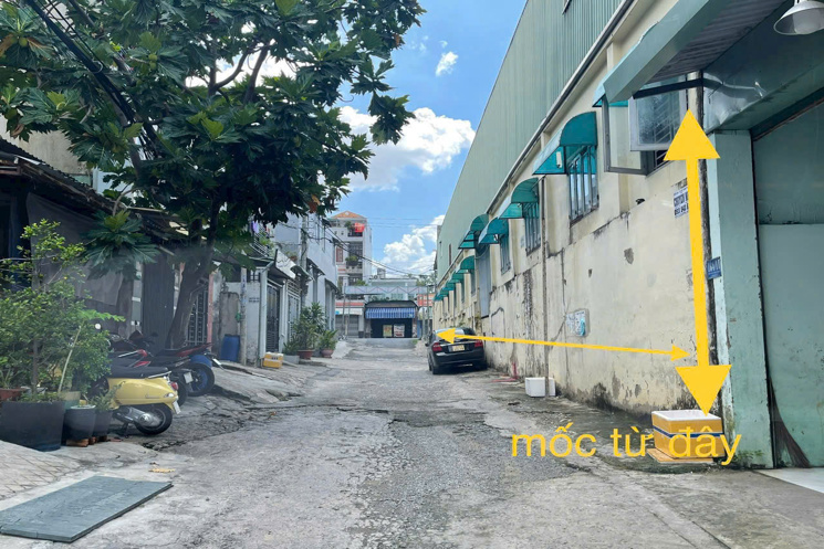 BÁN XƯỞNG 2MT TRẦN THỊ CỜ, P.THỚI AN, Q.12, HÀNG HIẾM, GIÁ 68 TỶ