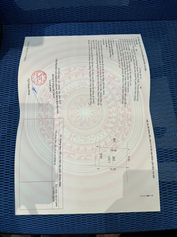 Đất nền Láng Hòa Lạc giá 2.8 tỷ diện tích 100m2 gần khu công nghệ cao – Nguyễn Hùng BĐS - 0989333012