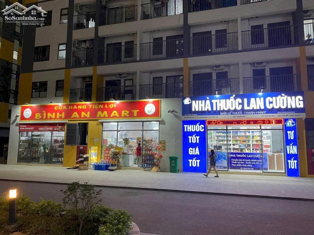 SHOPHOUSE KHỐI ĐẾ EVERGREEN BẮC GIANG, THỊ TRẤN NẾNH, VIỆT YÊN, BẮC GIANG