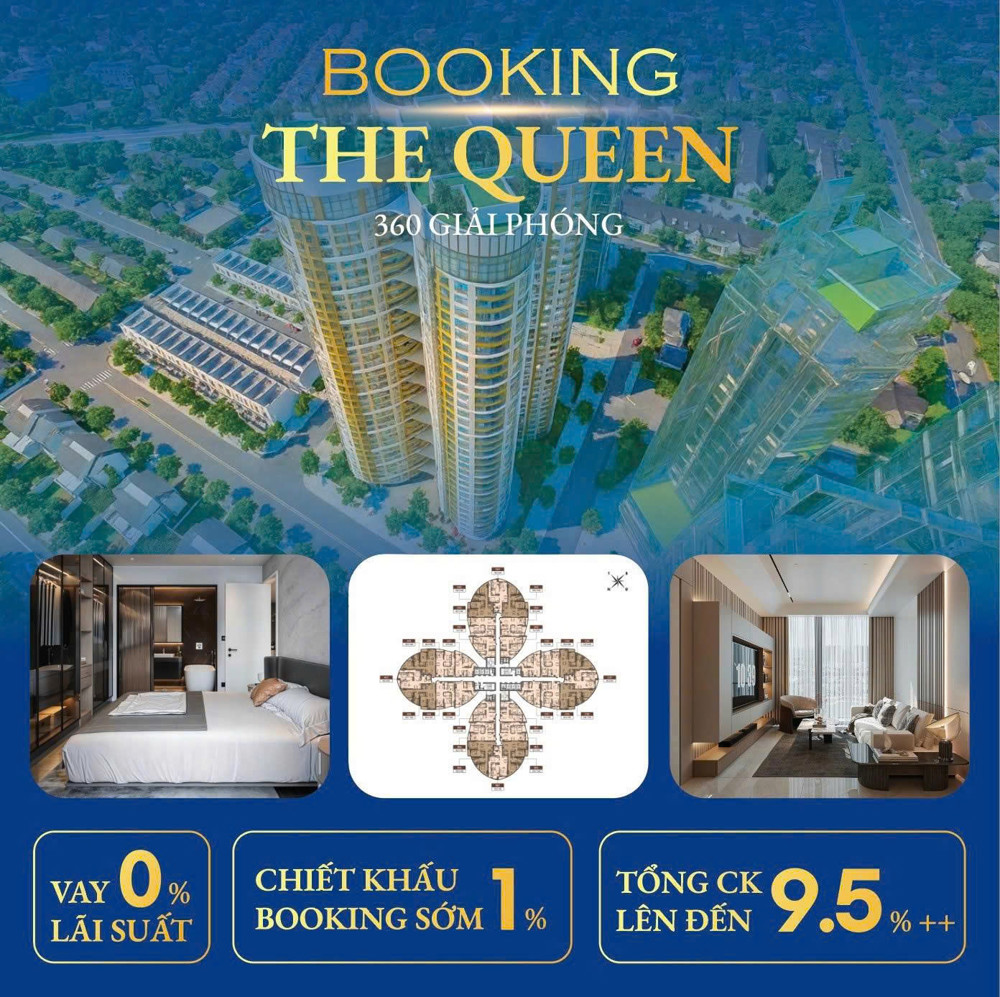  CHÍNH THỨC MỞ BÁN ĐỢT 1 - THE QUÊN 360 GIẢI PHÓNG