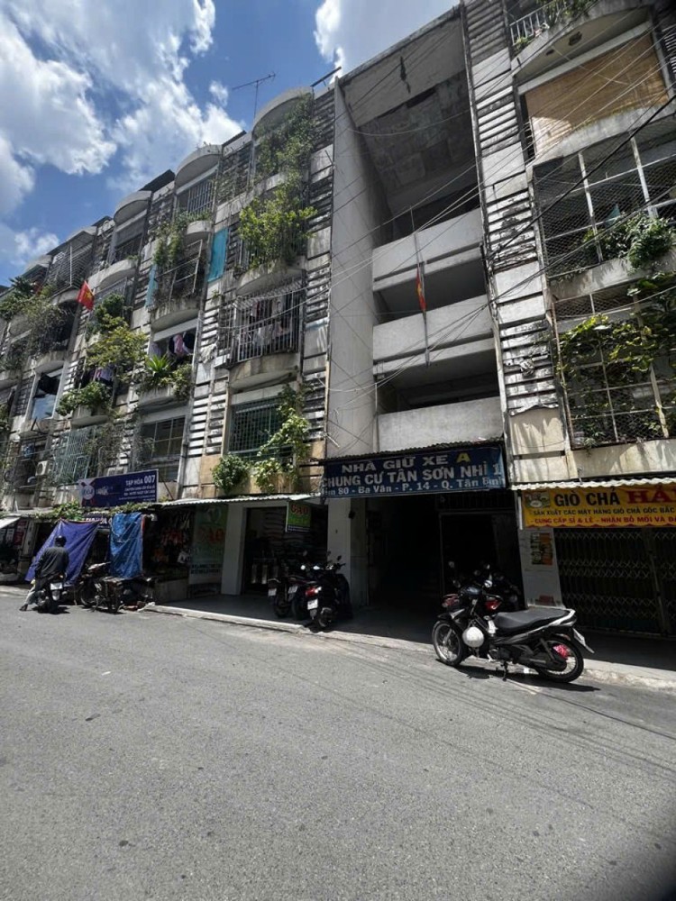 Chung cư Tầng 4 Tân Sơn Nhì 1 41m2, Vuông – Ba Vân Tân Bình S