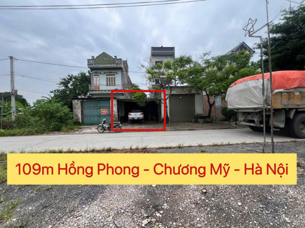SIÊU PHẨM TRỤC CHÍNH KINH DOANH 109M TẠI HỒNG PHONG-CHƯƠNG MỸ-HÀ NỘI
