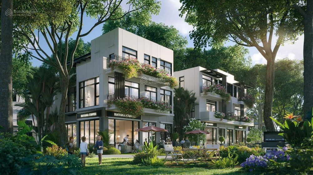 Nhà Phố Eco Long An, Eco Retreat căn Kế Góc Giá VAT 7,1tỷ 100m2