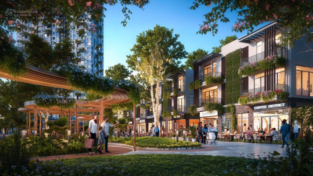 Nhà Phố Eco Long An, Eco Retreat căn Kế Góc Giá VAT 7,1tỷ 100m2