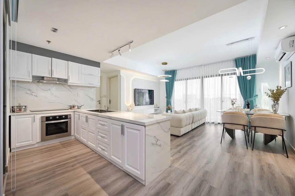 Căn Hộ Gò Vấp 2PN, 60m2 - Nội Thất Cao Cấp, Sổ Sẵn - Ở Liền Hoặc Đầu Tư