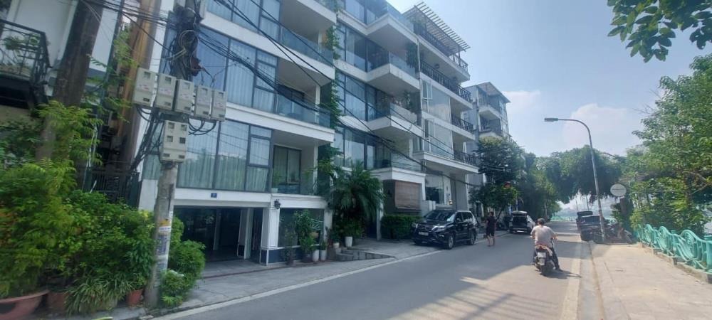 Bán Nhà Mặt Phố Quảng Khánh Tây Hồ 172m2 - 6 Tầng, Lô Góc, View Hồ Tây - Giá 160 Tỷ