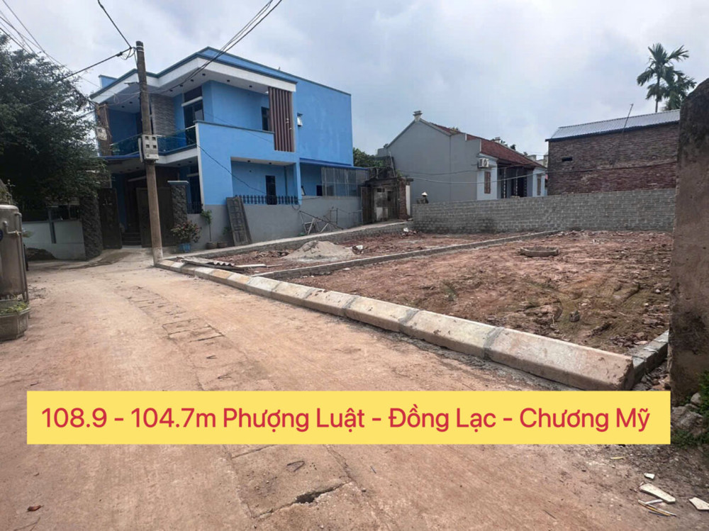 SIÊU PHẨM 2 LÔ ĐẤT 108,9M VÀ 104,7M TẠI ĐỒNG LẠC-CHƯƠNG MỸ-HÀ NỘI