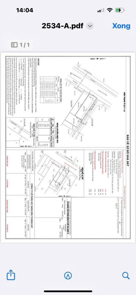 ĐẤT (5.7x18) GÓC 2MT HIỆP THÀNH 26, Q.12 VỊ TRÍ ĐẸP SÁT CHỢ CHỈ 6,5 TỶ
