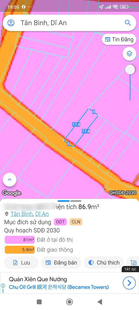 NHÀ MẶT TIÈN GIÁ RẺ, 87M² (Ngang 5m), SHR, 2,75 tỷ, ĐƯỜNG LIÊN HUYỆN TÂN BÌNH DĨ AN