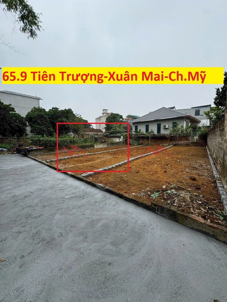 BÁN LÔ ĐẤT ĐẸP 65,9M TẠI TT XUÂN MAI-CHƯƠNG MỸ-HÀ NỘI
