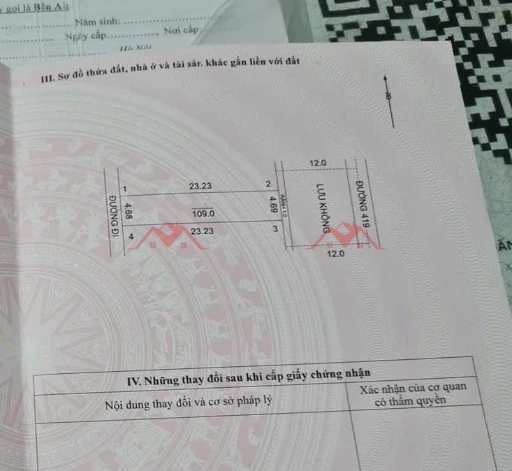 SIÊU PHẨM TRỤC CHÍNH KINH DOANH 109M TẠI TỈNH LỘ 419 ĐẠI YÊN-PHƯỜNG CHƯƠNG MỸ-HÀ NỘI