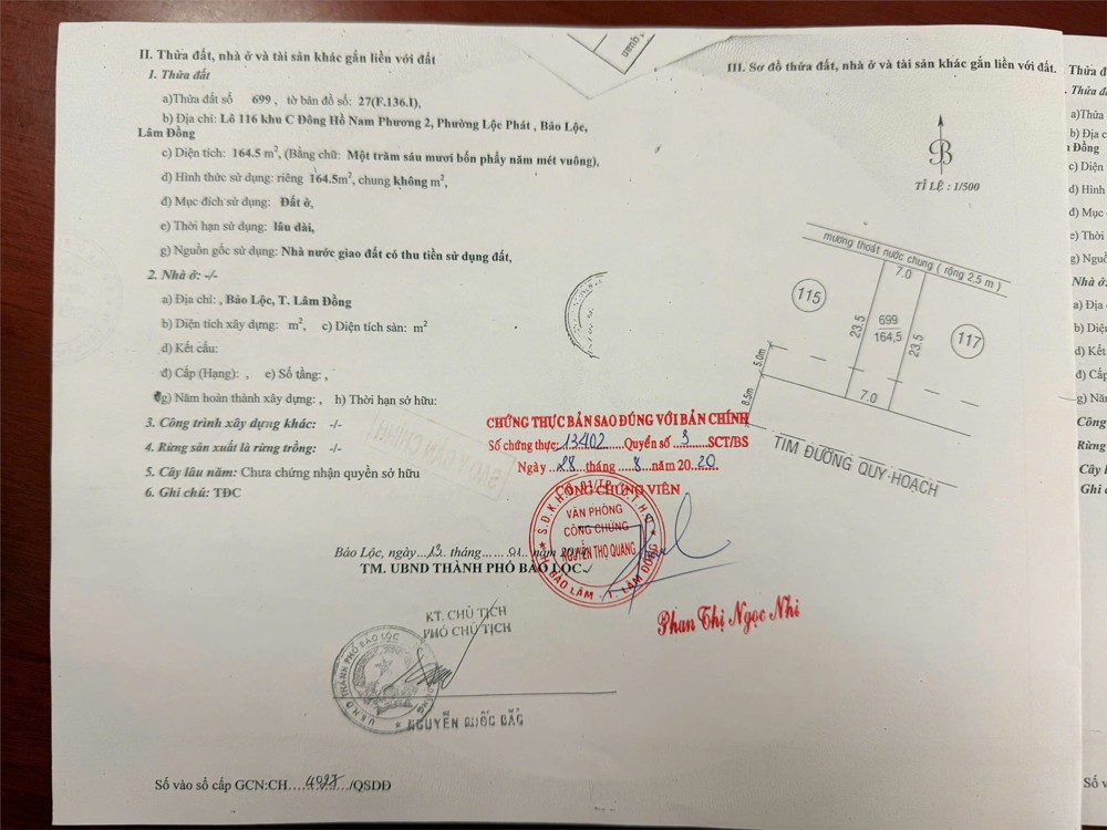 HOT !!! NHÀ Chính Chủ - Giá Tốt - Cần Bán Nhà Tại TĐC Phạm Ngọc Thạch, P Lộc Phát , Bảo Lộc