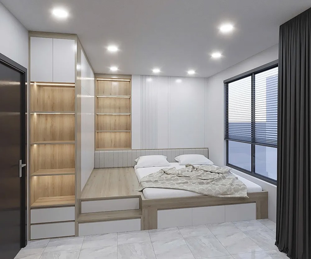 NHÀ ĐẸP MỚI 7 TẦNG THANG MÁY Ô TÔ ĐỖ CỬA  Cổ Linh 35m2 X 7 tầng 8.6 tỷ Long Biên