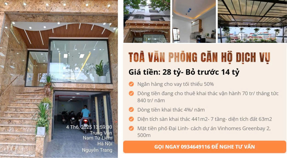 NHÀ SIÊU ĐẸP - GIÁ TỐT Đón sóng đầu cơ dự án Vinhomes Mễ Trì 2, Nam Từ Liêm- Suất đầu tư chỉ từ 4 tỷ