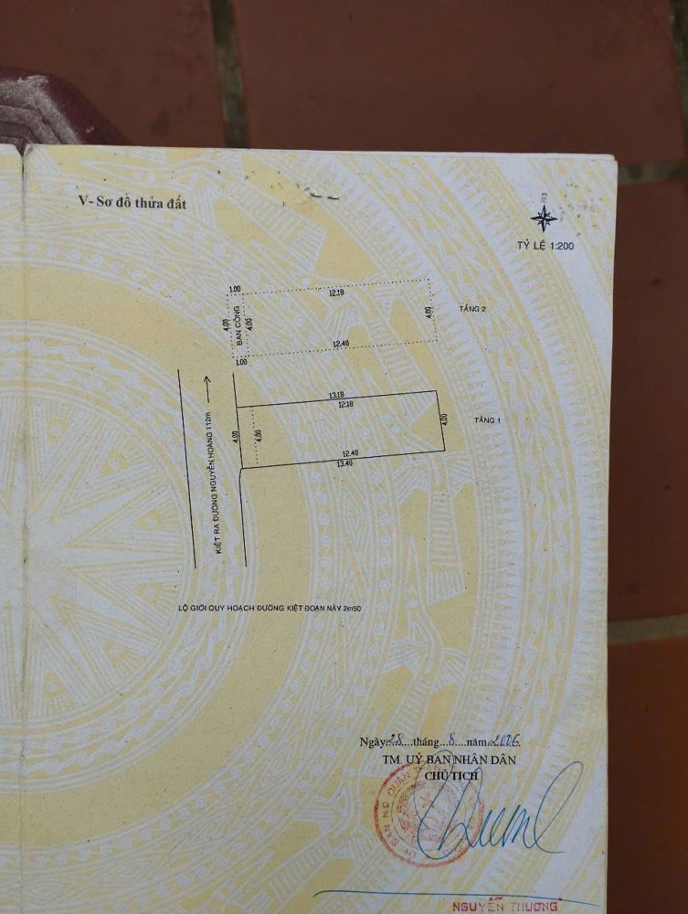 Với Nhỉnh 3 Tỷ có ngay nhà Trung Tâm Thành Phố - Nguyễn Hoàng 55m2 - 2 tầng kiên cố - Không lỗi