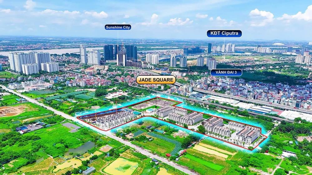 Jade Square Tây Hồ: Cơ Hội Sở Hữu Căn Hộ Cao Cấp, Giá Từ 97tr/m²