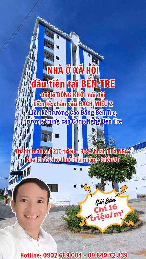 Cơ Hội Sở Hữu Nhà Ở Xã Hội Tại Thành Phố Bến Tre - Giấc Mơ An Cư Trong Tầm Tay