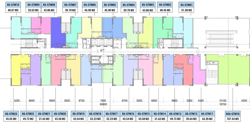 Căn hộ 3PN View Sông Hồng - Giá từ 60tr/m² - CĐT Khai Sơn