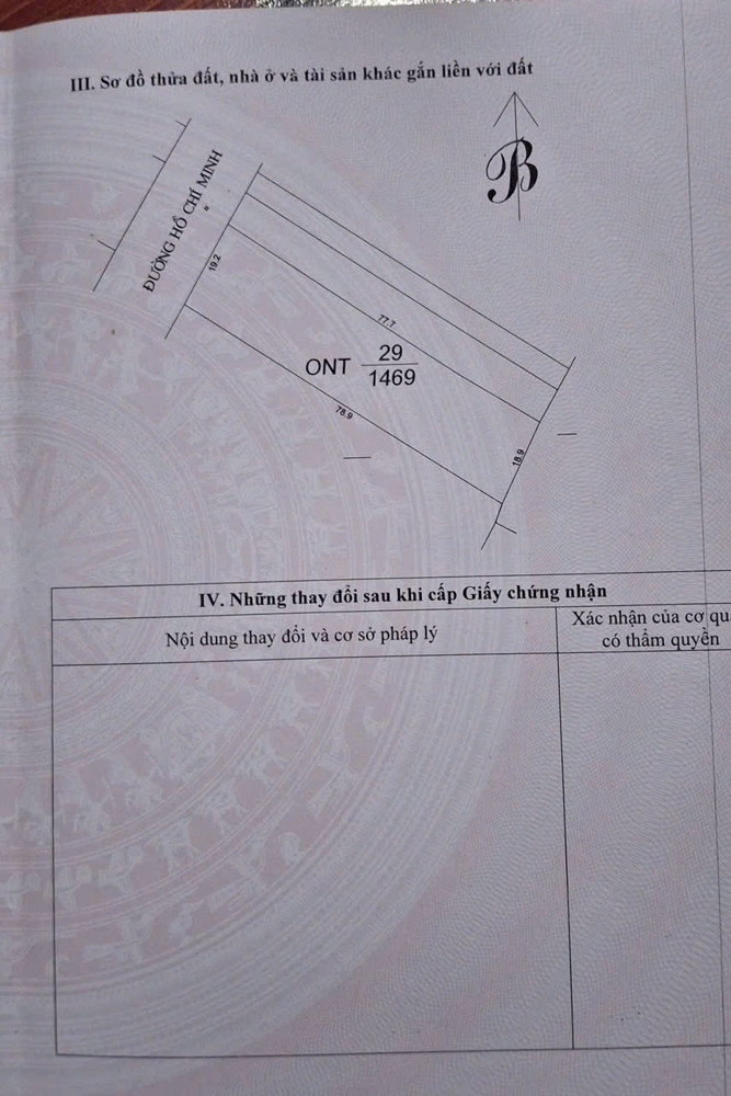 CHÍNH CHỦ BÁN LÔ ĐẤT MẶT ĐƯỜNG HỒ CHÍ MINH - CẨM THUỶ, THANH HOÁ