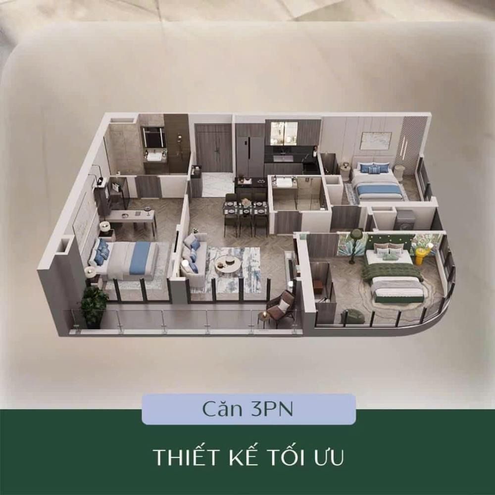 Jade Square Tây Hồ Tây: Căn hộ cao cấp | Giá từ 9x triệu/m²
