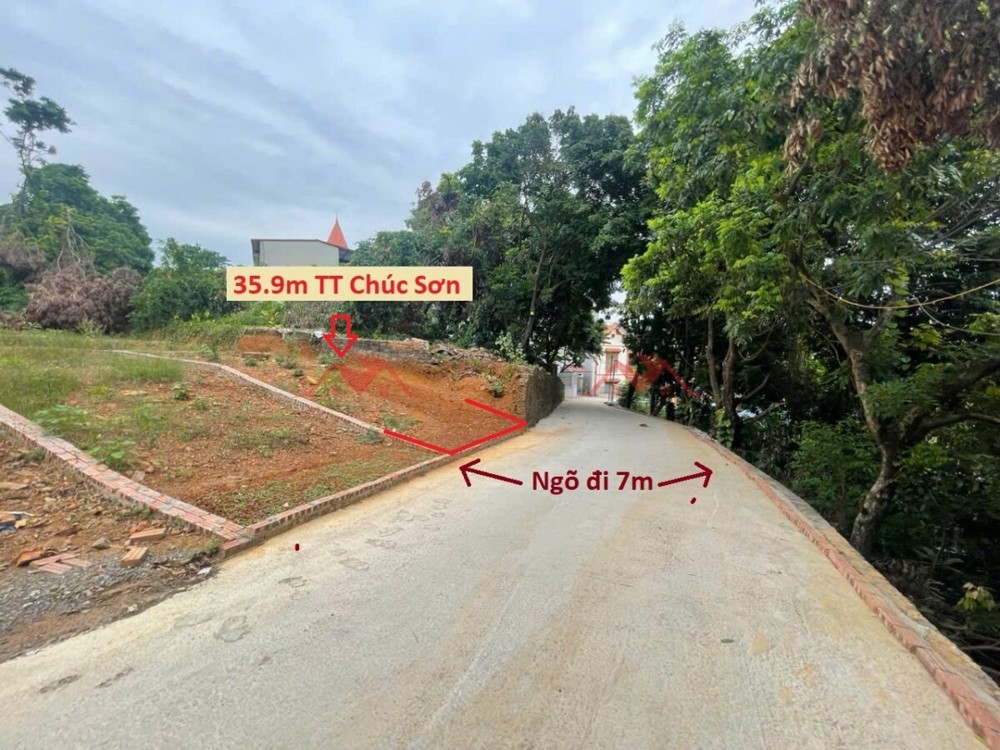 CHÍNH CHỦ BÁN LÔ ĐẤT 35,9M TẠI TT CHÚC SƠN-PHƯỜNG CHƯƠNG MỸ-HÀ NỘI