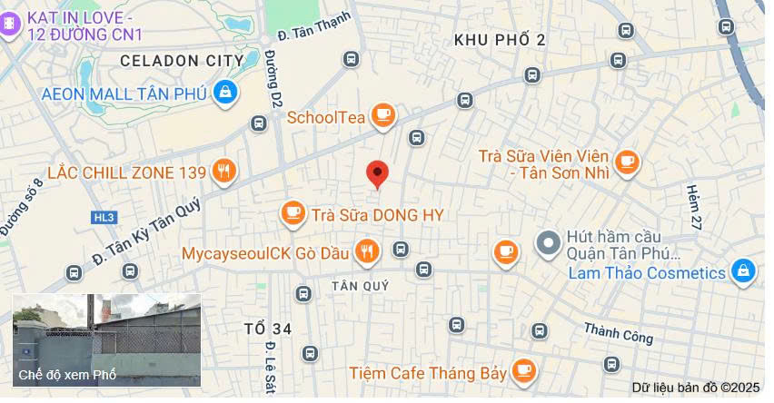 Bán nhà 61 Phùng Chí Kiên, 5 x 11,  Phường Tân Quý, Quận Tân Phú chỉ 5,5 tỷ
