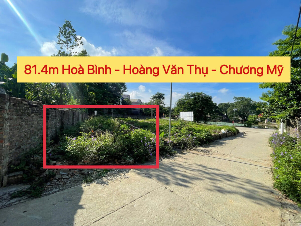 SIÊU PHẨM 81,4M TẠI TRẦN PHÚ-CHƯƠNG MỸ-HÀ NỘI