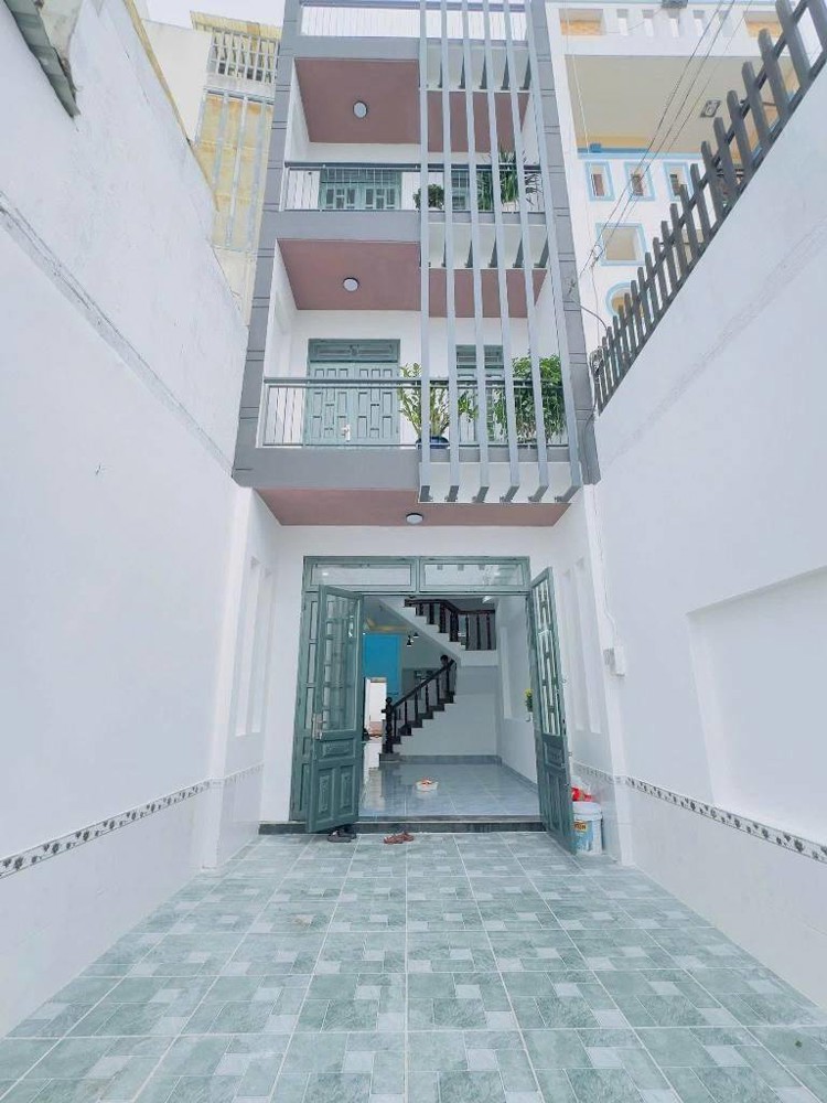 Bán nhà 3 tầng, 4PN, 124m2 Nguyễn Thị Búp,P Tch  Q.12. Sổ hồng, giá 5.9 tỷ