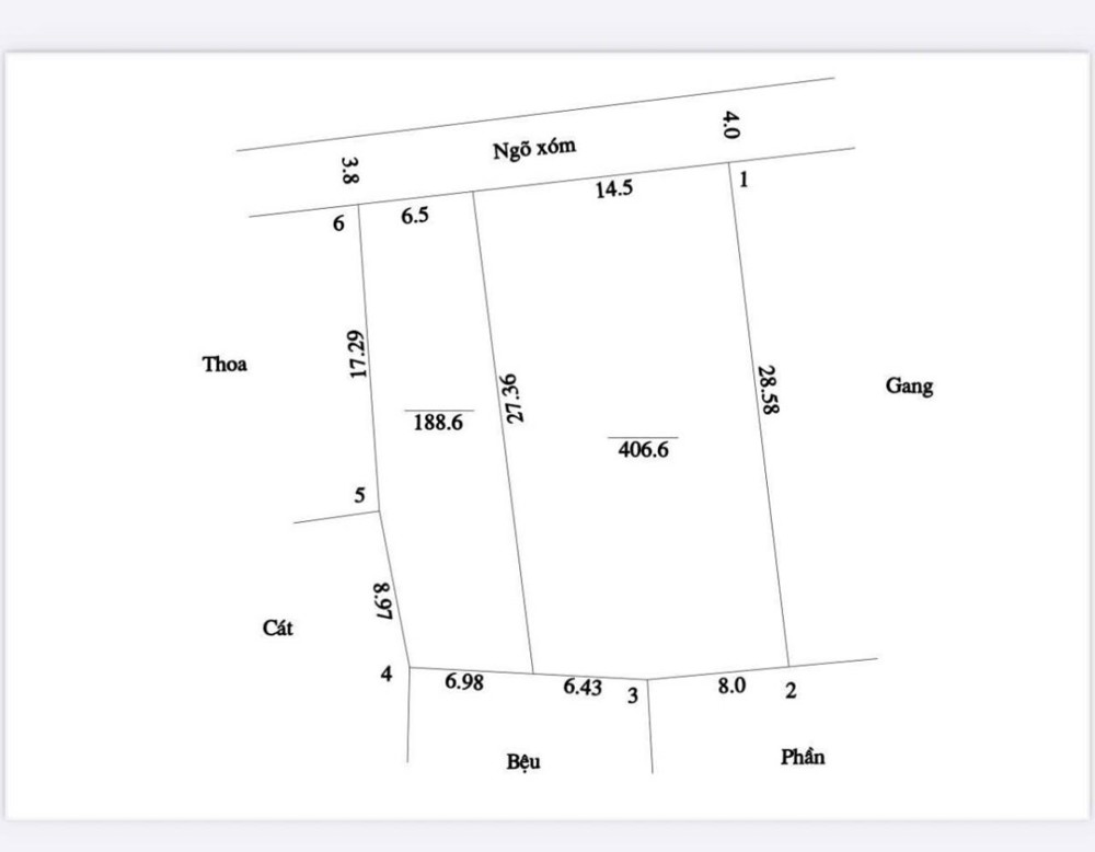 CHÍNH CHỦ BÁN LÔ ĐẤT 188,6M TẠI HÒA PHÚ-CHƯƠNG MỸ-HÀ NỘI