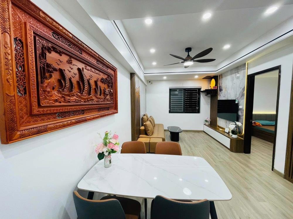 Bán căn hộ HUD2 Linh Đàm 2PN, 2WC - View đẹp, Full nội thất