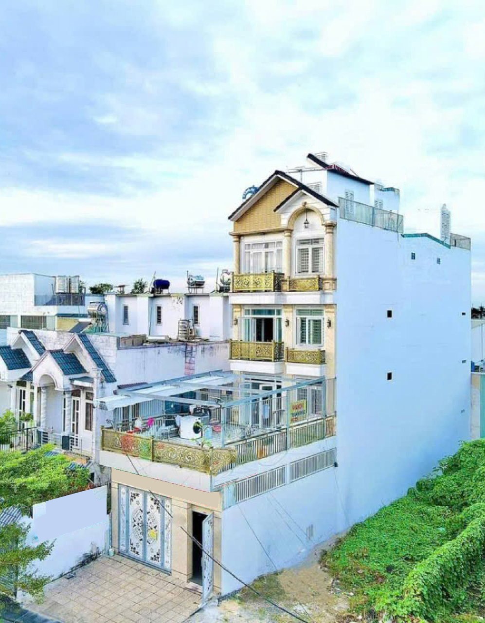 Nhà phố 4 tầng, SHR, HXH, 168m2, Hà Huy Giáp, Quận 12 - Giá 13.5 tỷ
