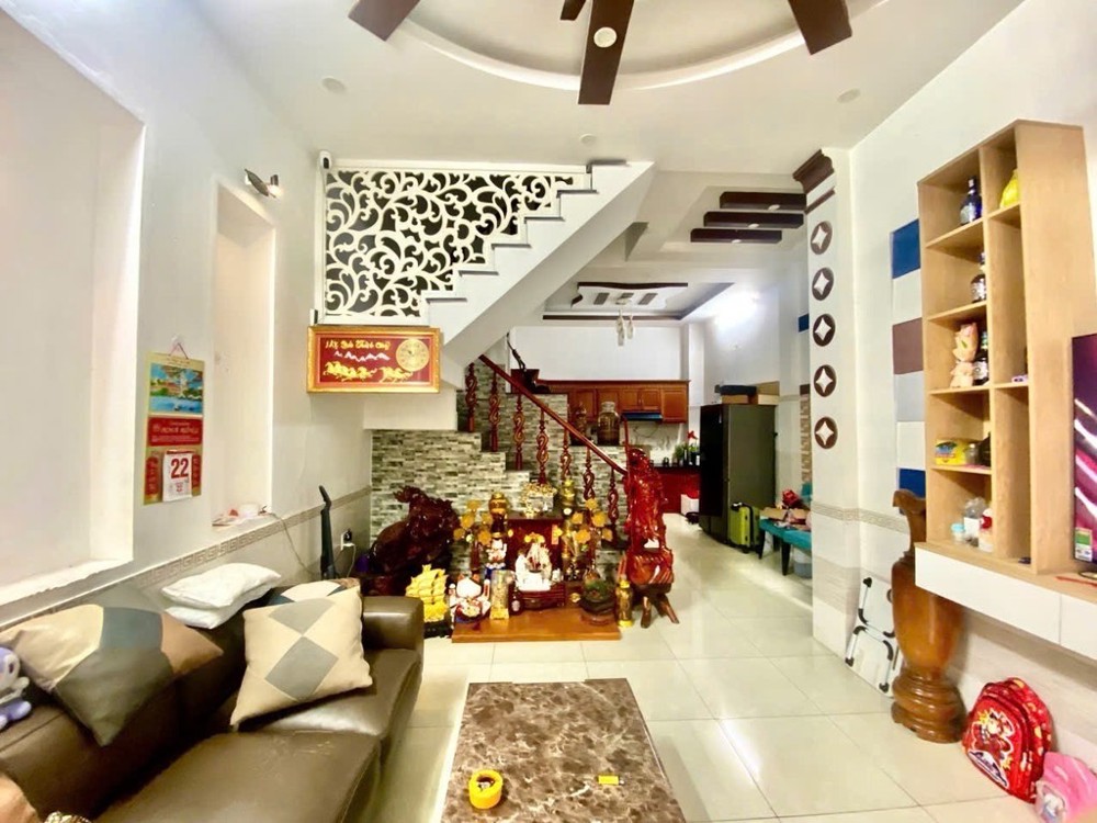 Bán nhà riêng 4 tầng, 50m2, sổ hồng Q.12, Hiệp Thành, 5.45 tỷ